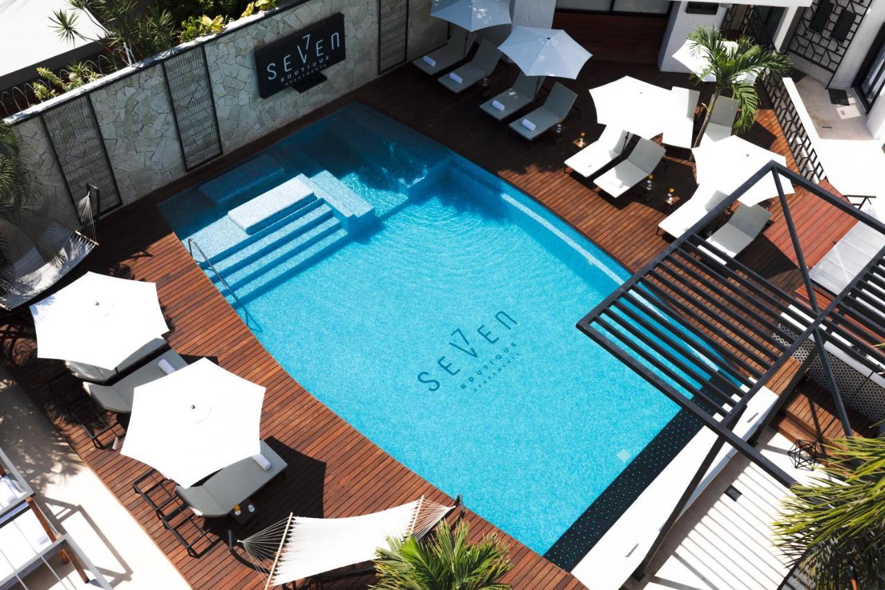 Seven Boutique Apartments Cancún Exterior foto