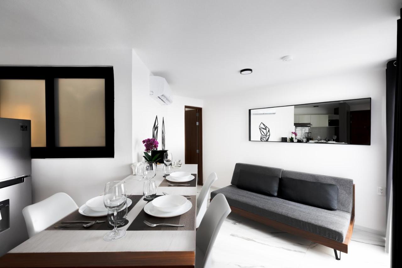 Seven Boutique Apartments Cancún Exterior foto