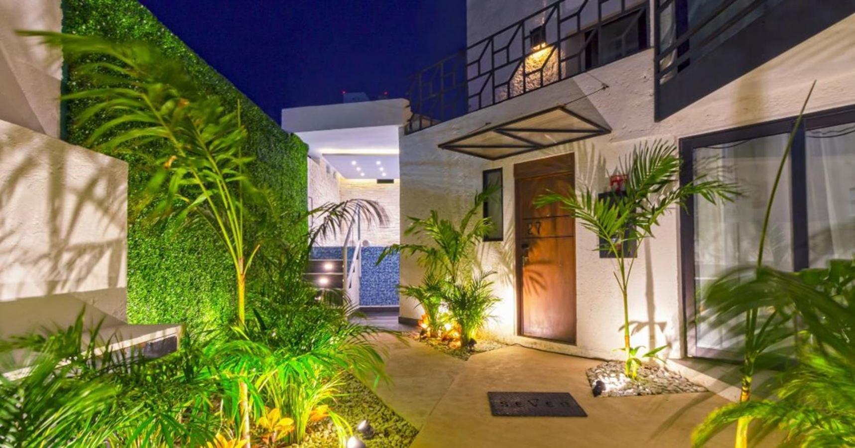 Seven Boutique Apartments Cancún Exterior foto